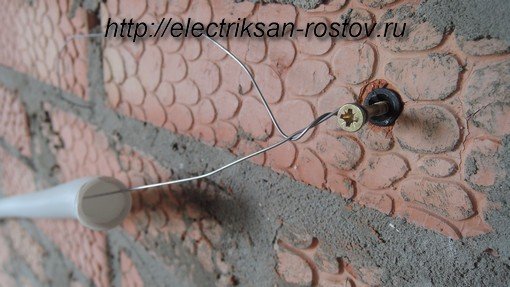 Прокладка гофры, протяжка кабеля в гофру с зондом, как протянуть провод 6