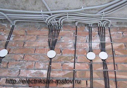 Прокладка проводов и кабелей электропроводки в квартире и частном доме 1